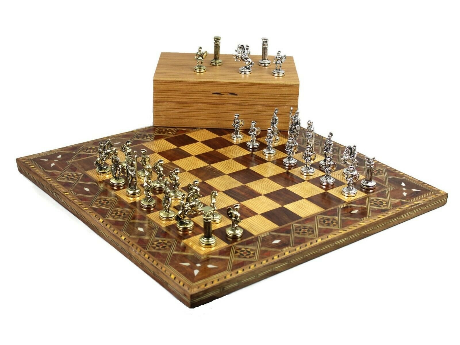 Timber Chess Set 18