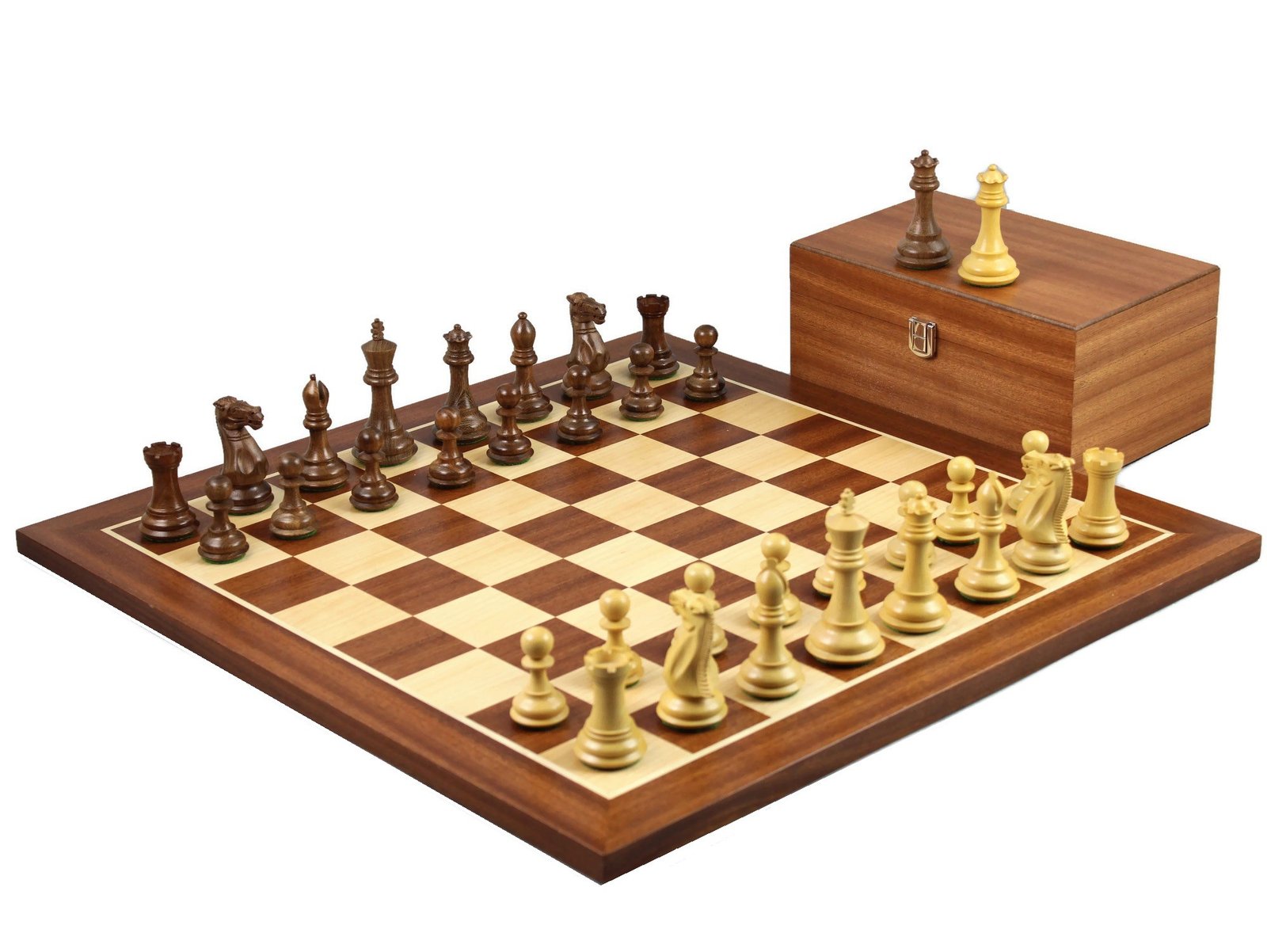 Official FIDE Approved - World Championship Chess Set and Board - Ideal  Chess Set Aesthetics 