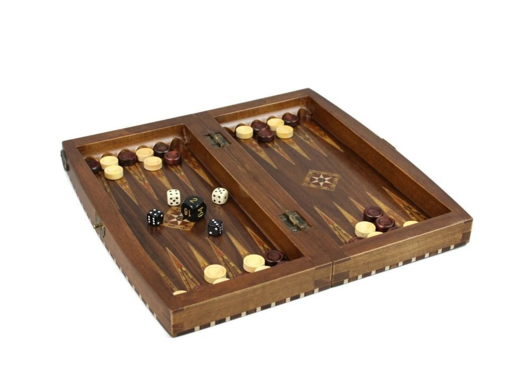 Backgammon Set Luxury Helena Barren 12