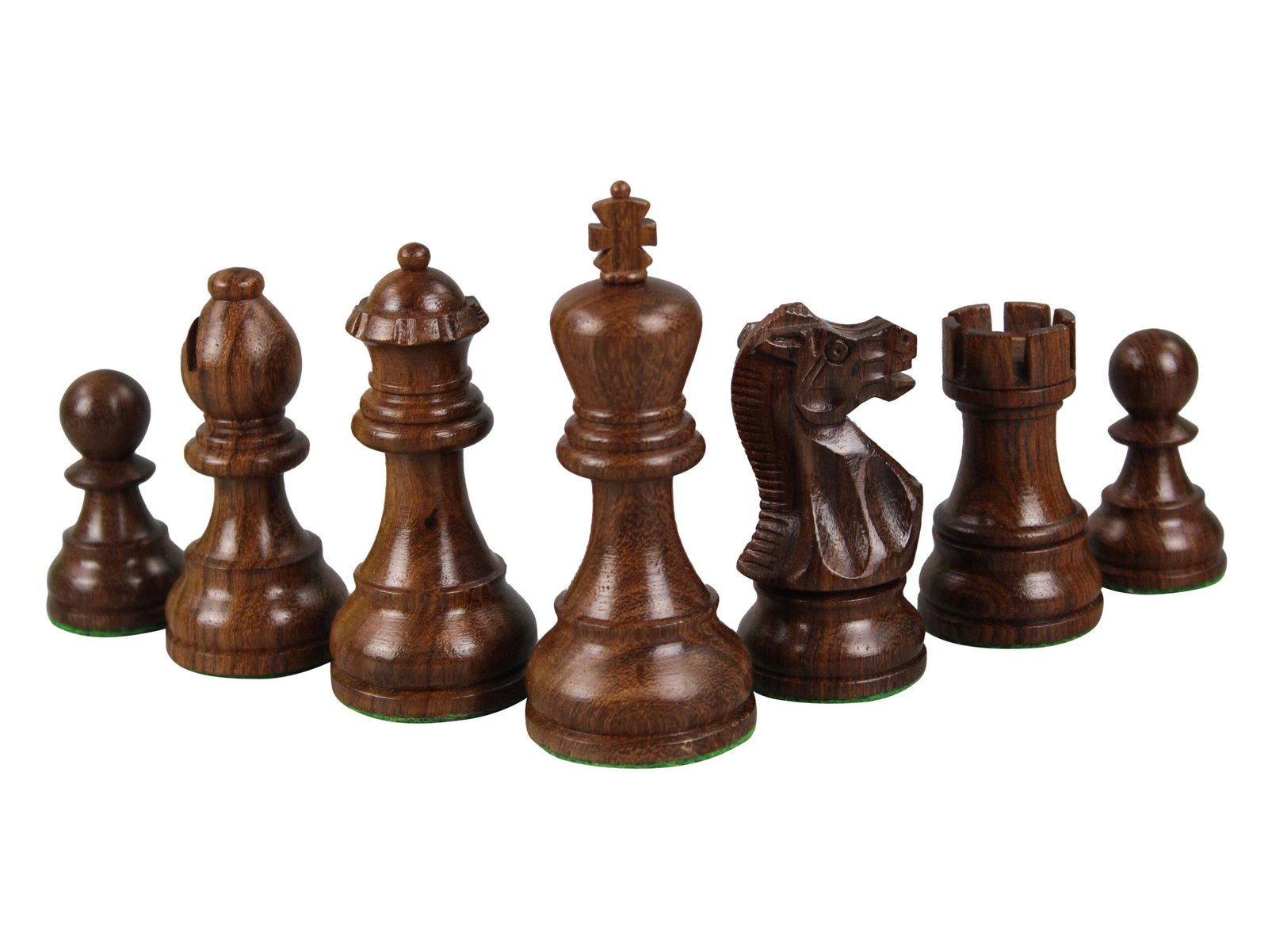 sheesham executive staunton chess pieces